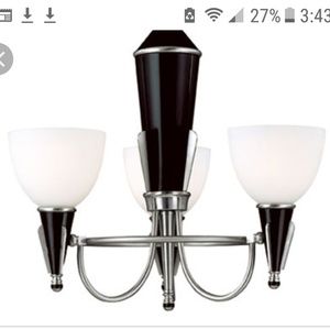 Savoy House Hot Rod Black 3 light hanging fixture